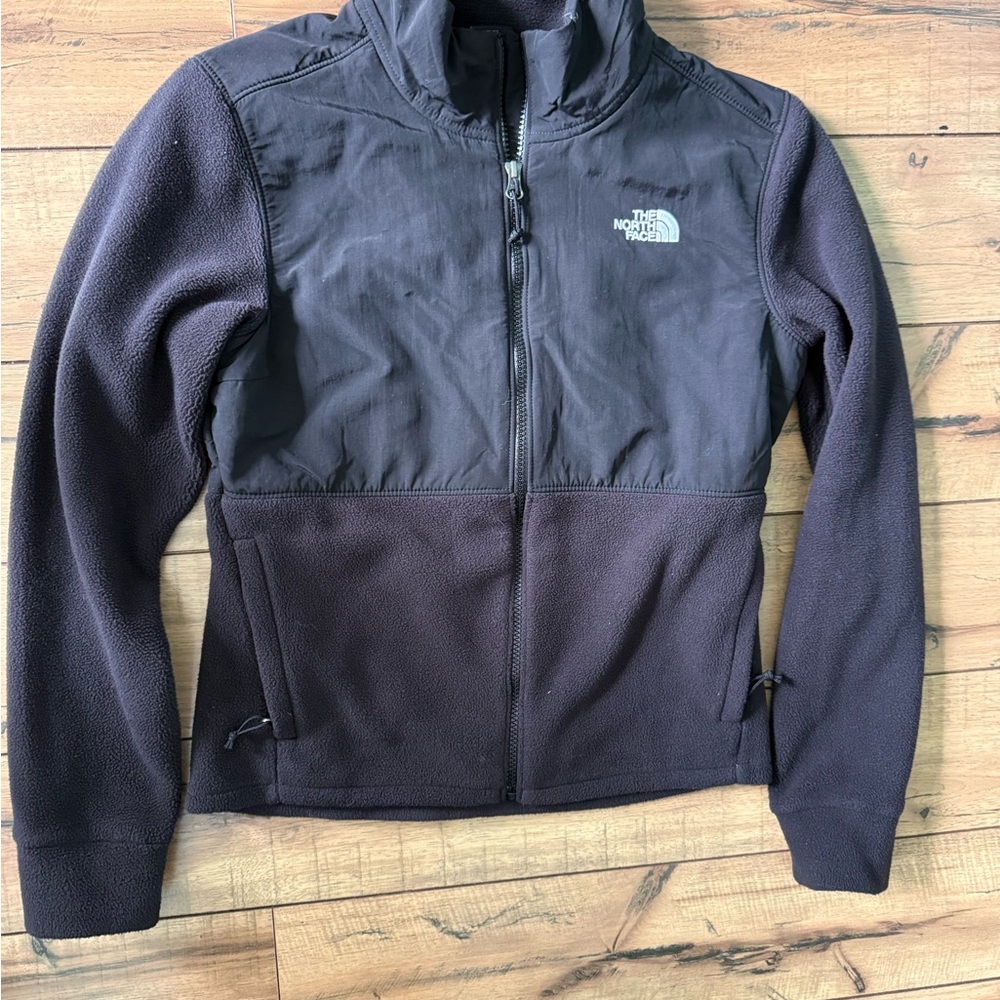 The North Face Women’s Dark Brown Full-Zip Teddy Fleece Jacket